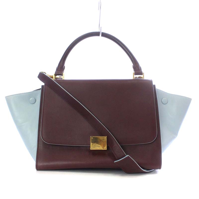 セリーヌ CELINE トラペーズ スモール ハンドバッグ ワンハンドル 