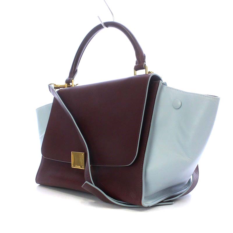 セリーヌ CELINE トラペーズ スモール ハンドバッグ ワンハンドル 