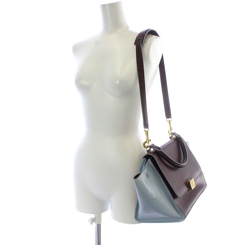 セリーヌ CELINE トラペーズ スモール ハンドバッグ ワンハンドル  