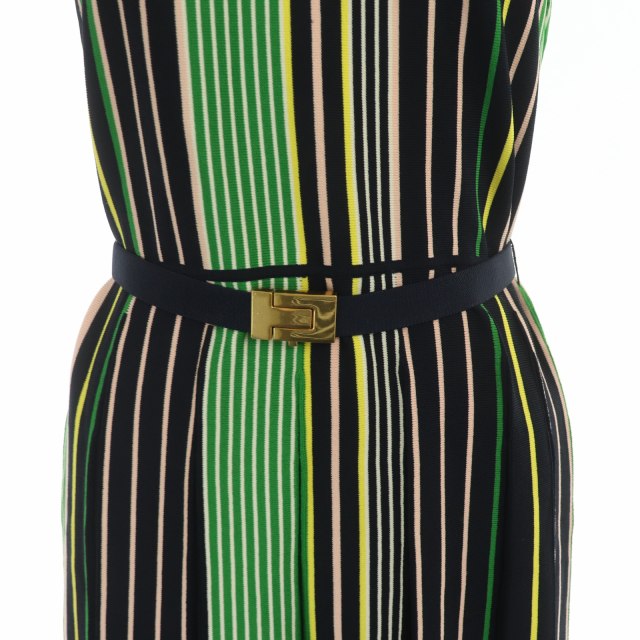 トリーバーチ TORY BURCH ノースリーブニットワンピース ひざ丈 