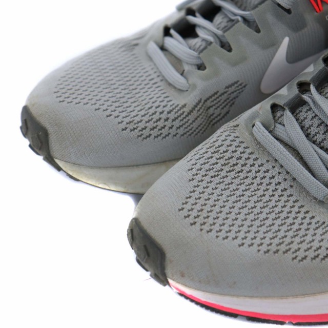 ナイキ NIKE ランニングスニーカー シューズ 24cm 灰 グレー