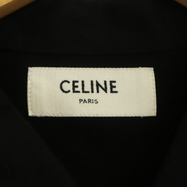 セリーヌ CELINE by Hedi Slimane 23SS ルーズボーリングシャツ 半袖 