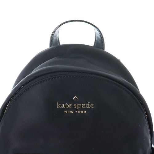 ケイトスペード KATE SPADE ナイロン ミニリュック ロゴ 黒 ブラック 