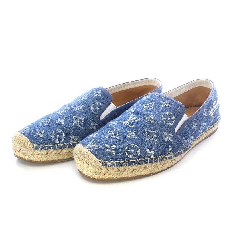 ルイヴィトン LOUIS VUITTON ビダール・ライン モノグラムデニム 