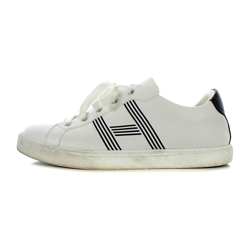 エルメス HERMES アヴァンタージュ Hロゴ スニーカー ローカット  
