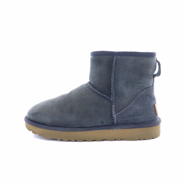 UGG - アグ UGG クラシック ミニ2 ショートブーツ ムートン ボア ロゴ 