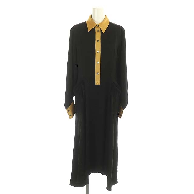 ポールスミス PAUL SMITH 21AW バックサテンシャツワンピース ロング 
