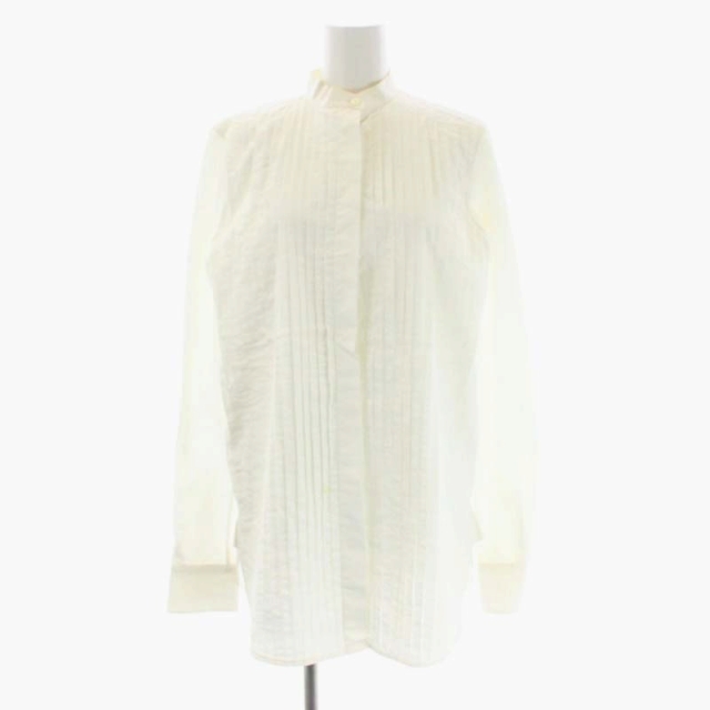 セリーヌ CELINE フィービー期 シャツ ブラウス 長袖 比翼仕立て 36  