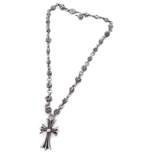 【新品　未使用】クロムハーツ　ボールチェーン　ネックレス　30インチ CHROME HEARTS 正規クロムハーツ ボールチェーン 30インチ（約