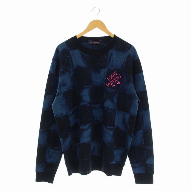 ルイヴィトン LOUIS VUITTON 21AW ダミエソルトジャカードクルーネック  
