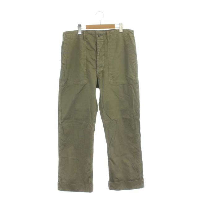 ダブルアールエル RRL Army Utility Flat Pant Herringbone 