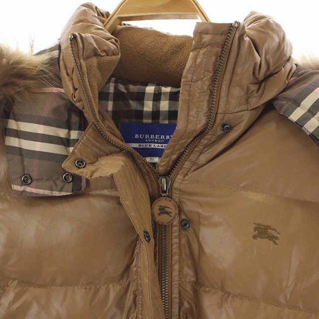 未使用品 バーバリーブルーレーベル BURBERRY BLUE LABEL 裏地チェック 