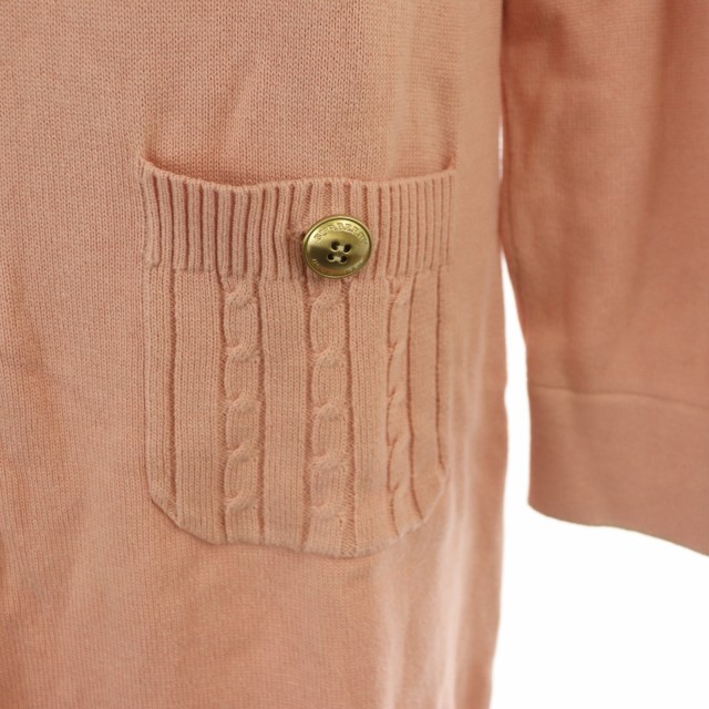 バーバリーブルーレーベル BURBERRY BLUE LABEL ポケット付きコットン 