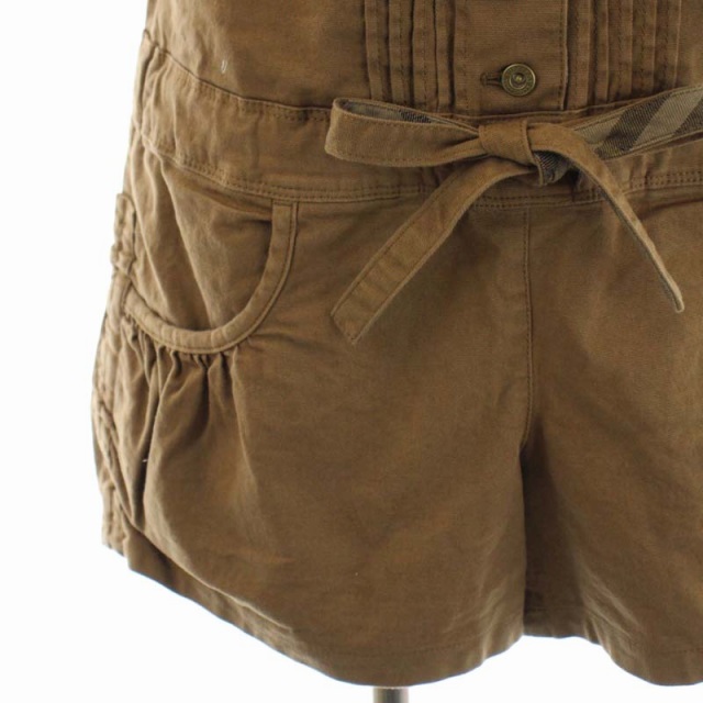 BURBERRY ブルーレーベル オールインワン サロペット ショートパンツ 未使用品 バーバリーブルーレーベル BURBERRY BLUE LABEL