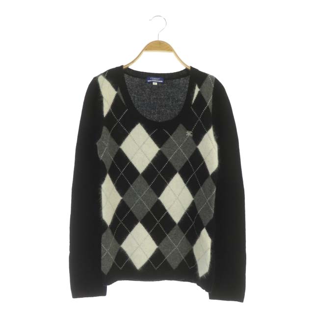 バーバリーブルーレーベル BURBERRY BLUE LABEL カシミヤアンゴラ混 