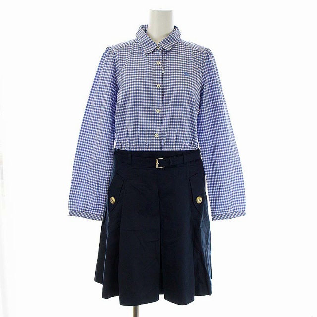 未使用品 バーバリーブルーレーベル BURBERRY BLUE LABEL チェック柄  