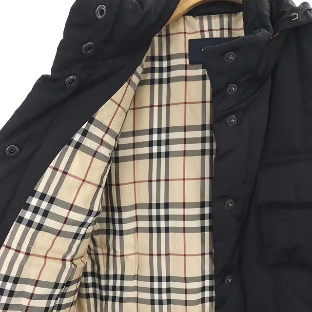 バーバリー ロンドン BURBERRY LONDON ダウンベスト フード 裏地