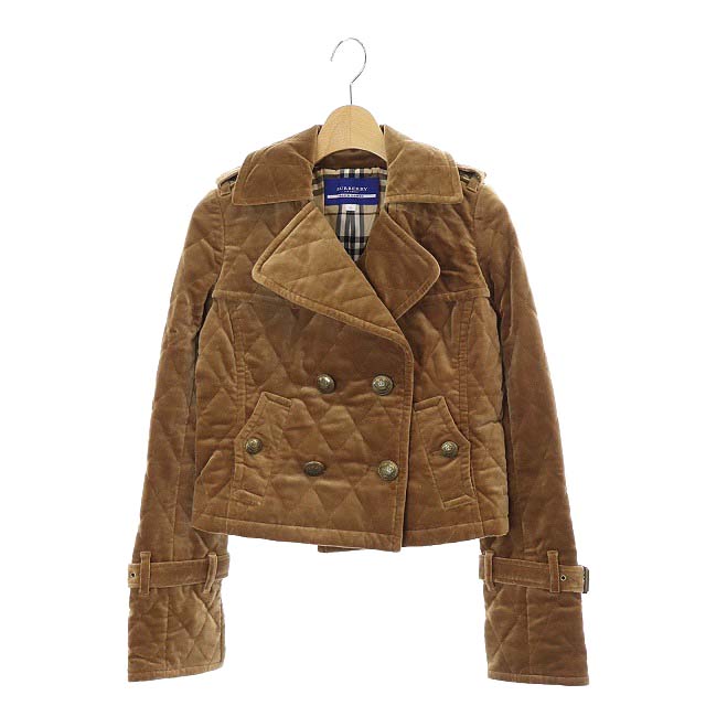 未使用品 バーバリーブルーレーベル BURBERRY BLUE LABEL ベルベット 