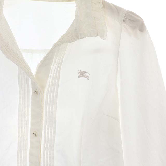 バーバリーブルーレーベル BURBERRY BLUE LABEL フリル 五分袖 