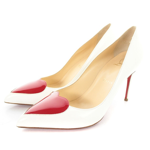 クリスチャンルブタン ハート パンプス バレンタイン 