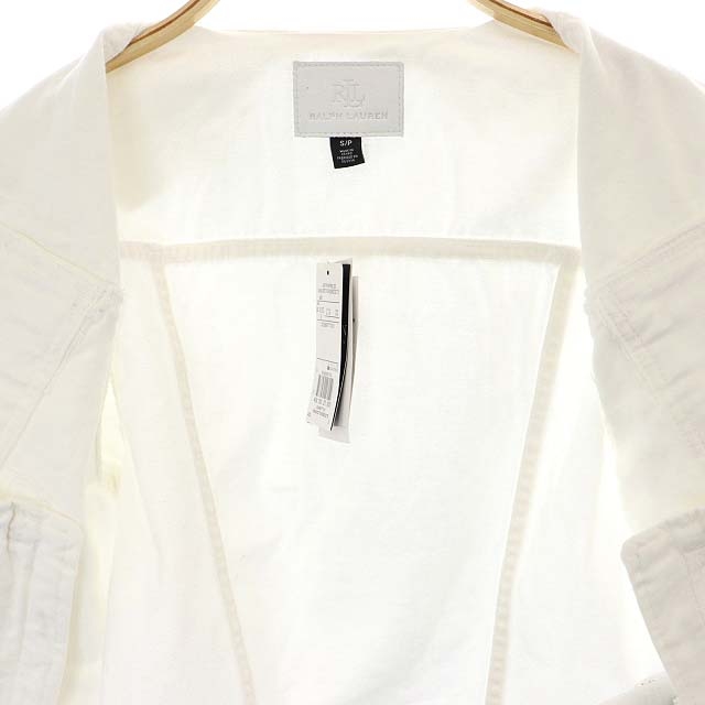 未使用品 ラルフローレン RALPH LAUREN ホワイトデニムジャケット G 