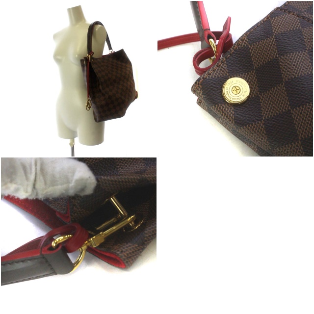ルイヴィトン LOUIS VUITTON ダミエ カイサ ホーボー ショルダーバッグ