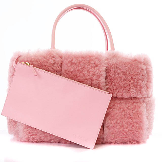 ボッテガヴェネタ BOTTEGA VENETA ARCO ボアファートートバッグ 