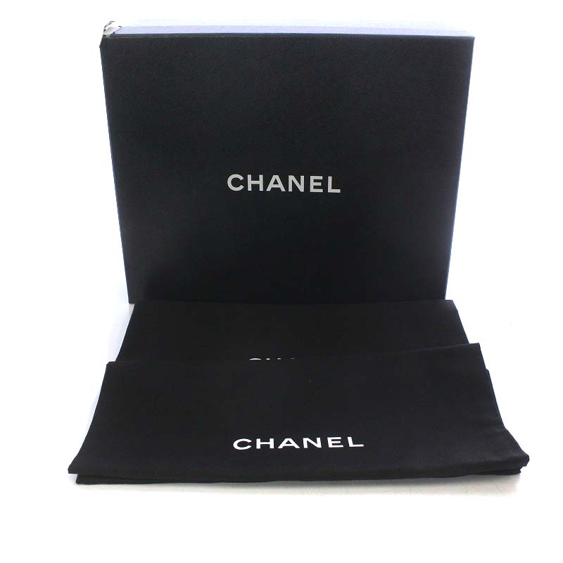 シャネル CHANEL サンダル ウエッジソール ココマーク ツイード  