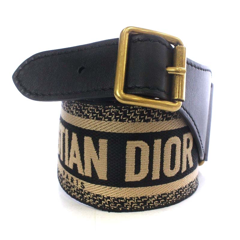 クリスチャンディオール Christian Dior エンブロイダリー キャンバス  