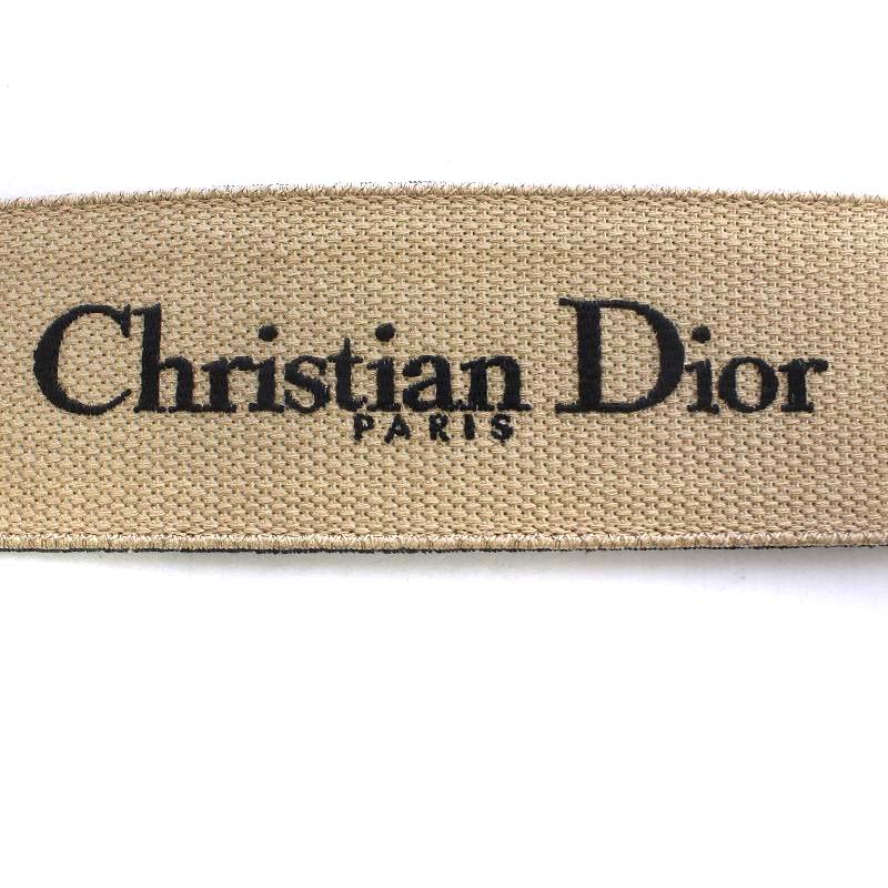 DIORエンブロイダリーベルト75 ベルト 75 Dior ディオール エンブロイダリー CDロゴ キャンバス