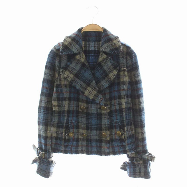 未使用品 バーバリーブルーレーベル BURBERRY BLUE LABEL ウール 