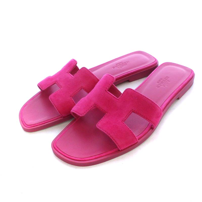 エルメス HERMES オラン サンダル ORAN SANDAL フラット Hロゴ 