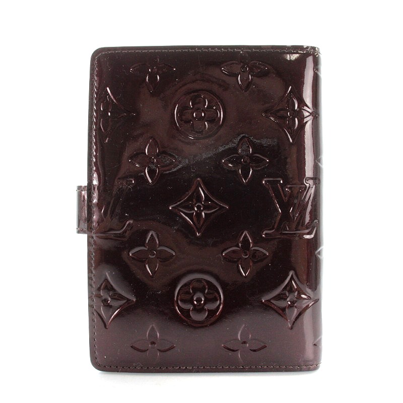 ルイヴィトン LOUIS VUITTON ヴェルニ アジェンダPM アマラント 手帳 