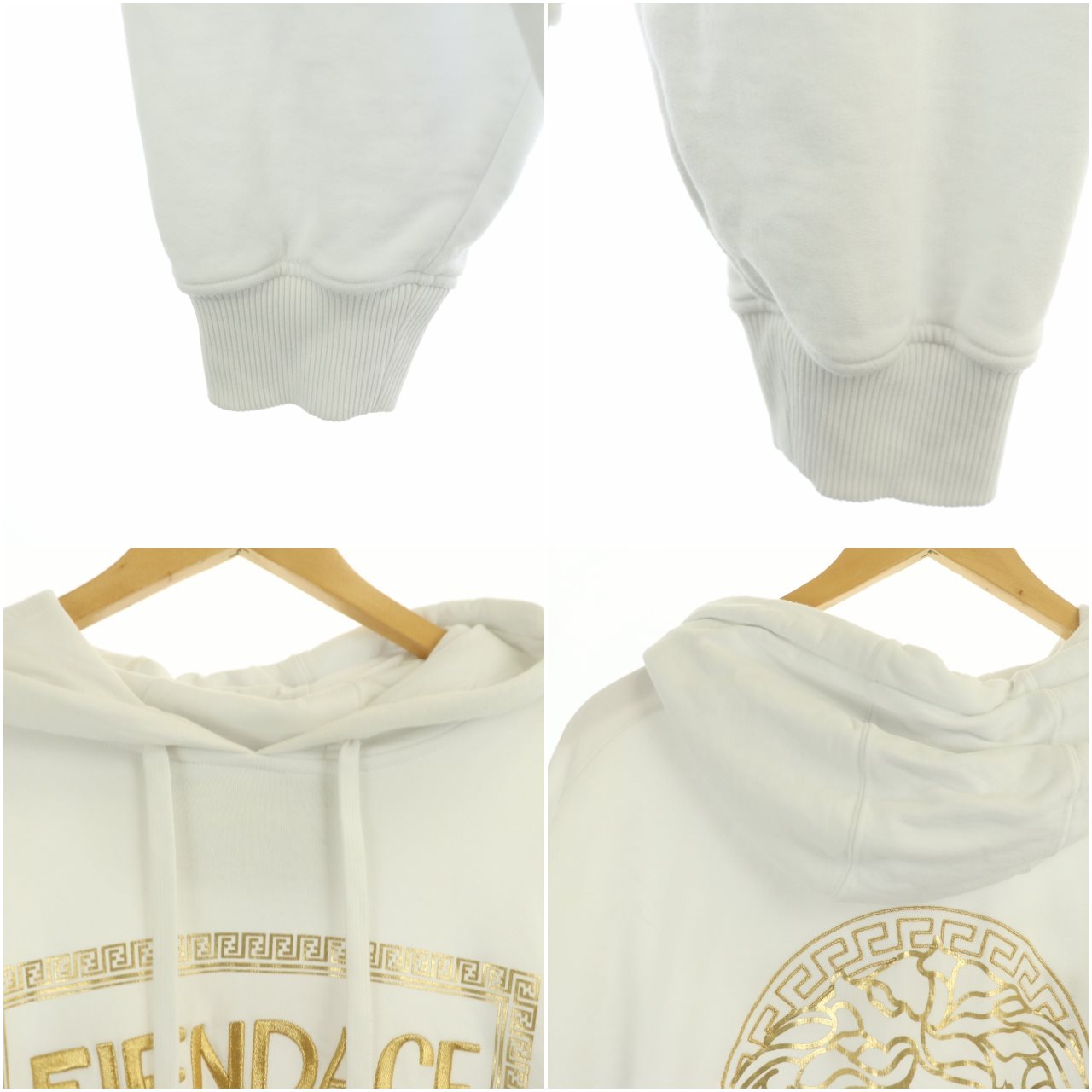 フェンディ FENDI × ヴェルサーチ VERSACE フェンダーチェ 22SS ロゴ  