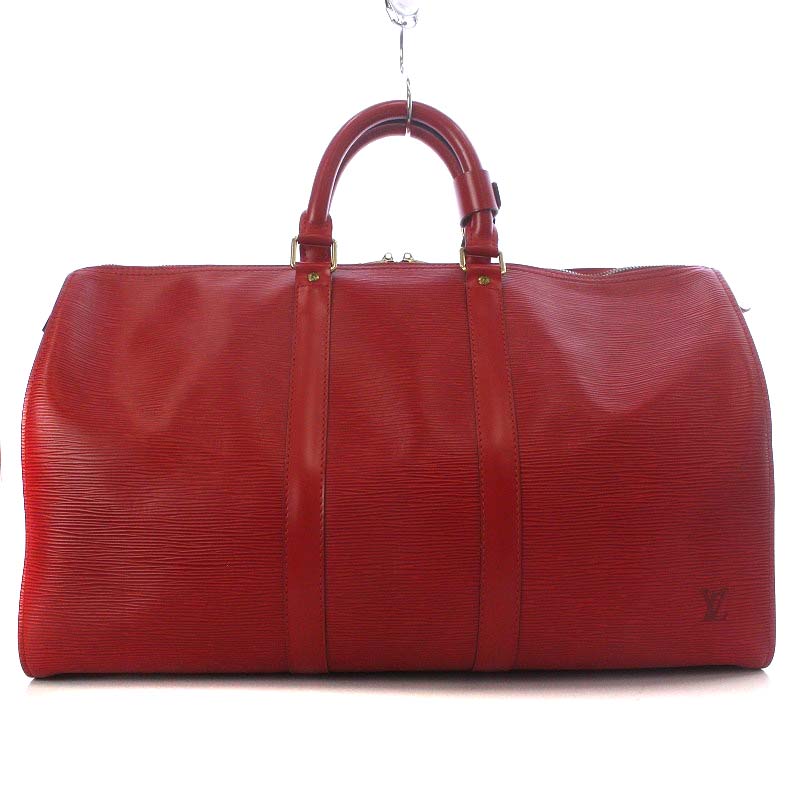 ルイヴィトン LOUIS VUITTON エピ キーポル45 ボストンバッグ 