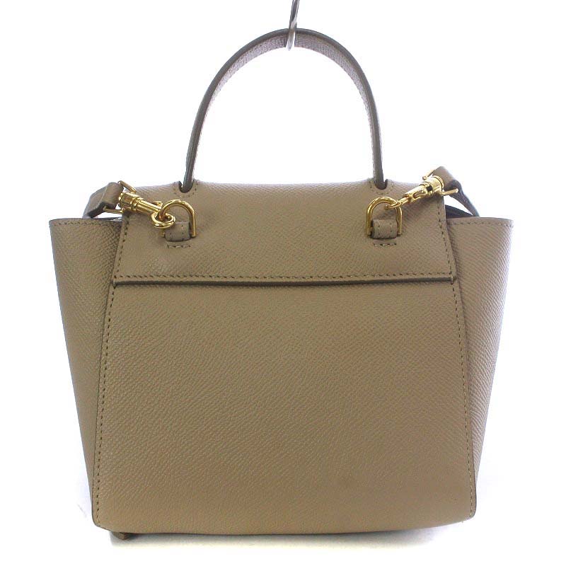 セリーヌ CELINE 21年製 ピコ ベルトバッグ ハンドバッグ ワンハンドル