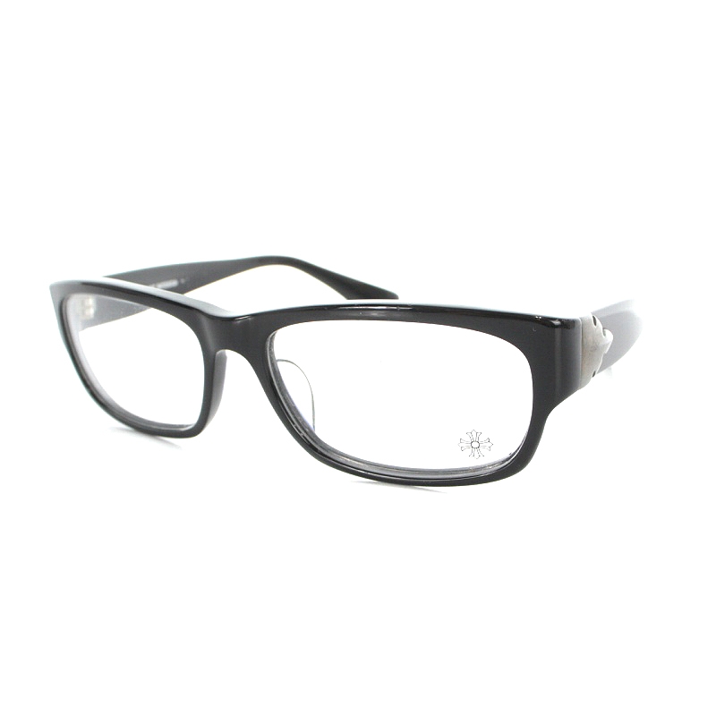 クロムハーツ CHROME HEARTS HOT POCKET 眼鏡 セルフレーム 黒 