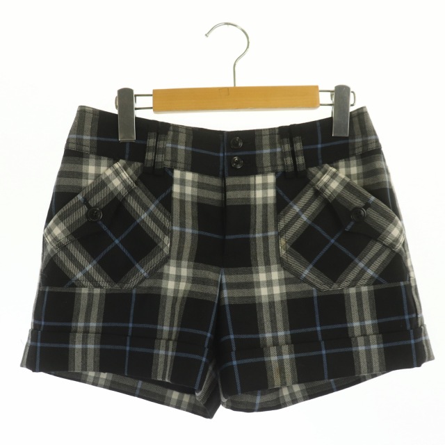 バーバリーブルーレーベル BURBERRY BLUE LABEL チェック ショート 