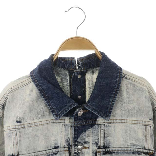 ディーゼル DIESEL シルバーコーティングヴィンテージブリーチ加工 