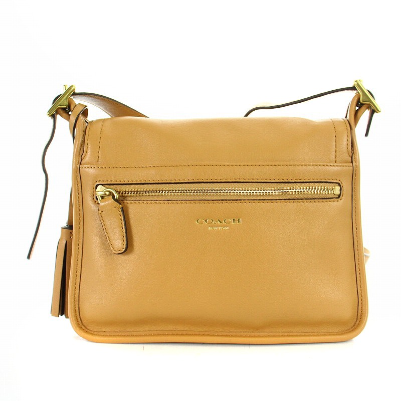 コーチ COACH レガシー ショルダーバッグ レザー 茶 ブラウン 21194 