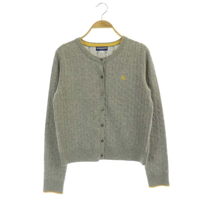 バーバリーブルーレーベル BURBERRY BLUE LABEL ケーブル編みニット 