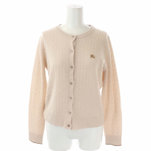 バーバリーブルーレーベル BURBERRY BLUE LABEL ケーブル編みニット 