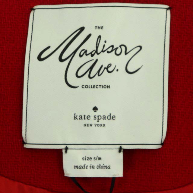 ケイトスペード KATE SPADE 刺繍 ポンチョ ケープ ショートコート