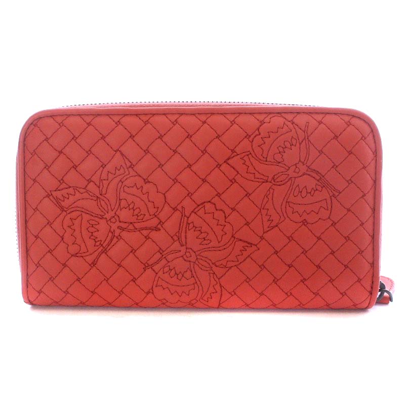 ボッテガヴェネタ BOTTEGA VENETA 長財布 イントレチャート バタフライ 