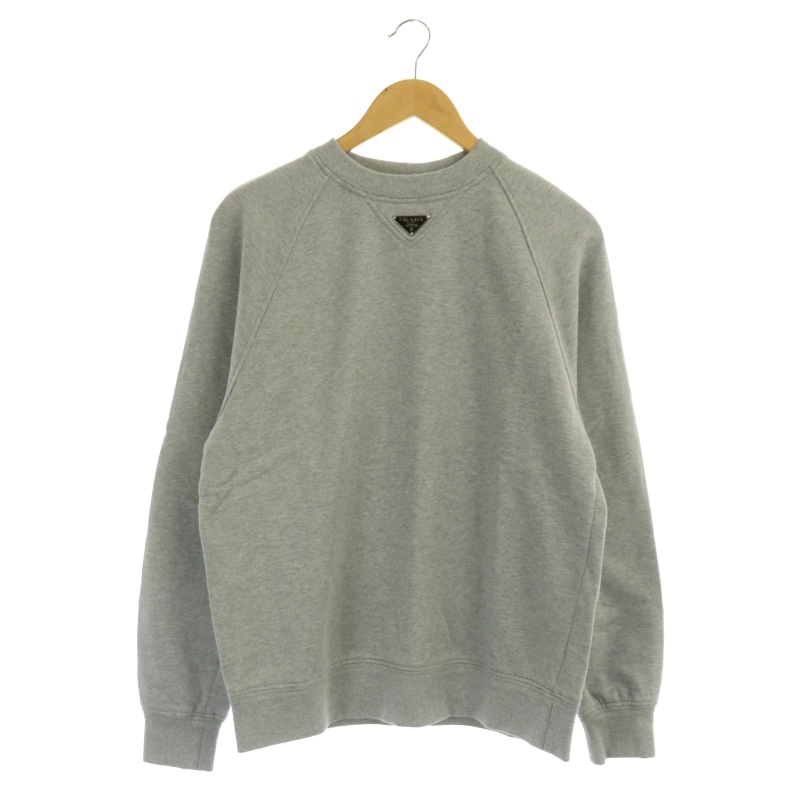 プラダ PRADA 23SS トライアングルロゴプレート スウェットシャツ  