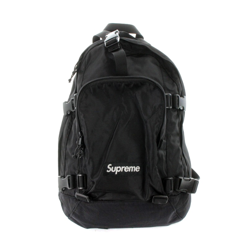 シュプリーム SUPREME リュックサック デイパック ナイロン 黒  
