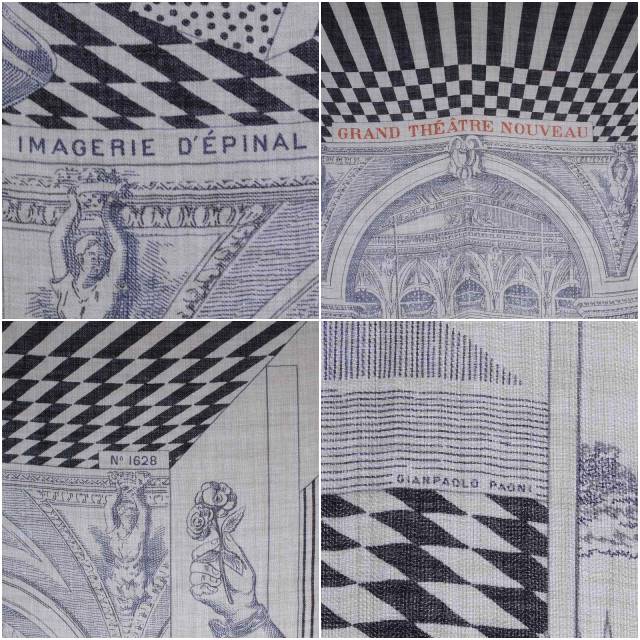 エルメス HERMES 22AW カレジェアン140 Grand Theatre Nouveau グラン  