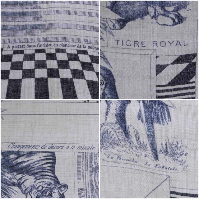 エルメス HERMES 22AW カレジェアン140 Grand Theatre Nouveau グラン  