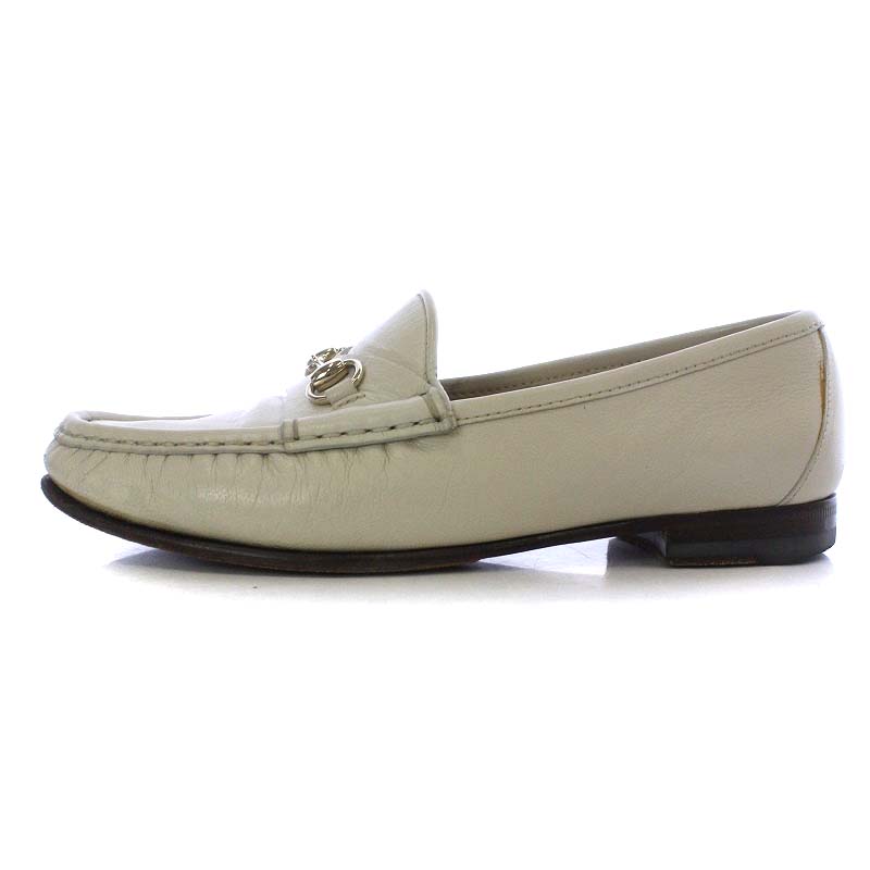 グッチ　GUCCI ホースビット　ローファー　35ハーフ　ベージュ グッチ GUCCI ホースビット ローファー 35ハーフ ベージュ