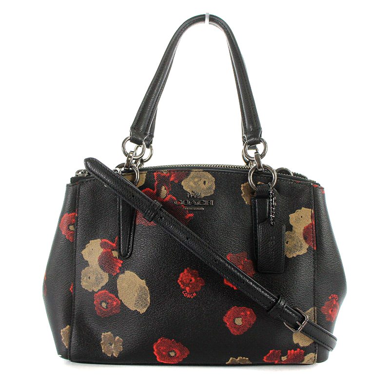コーチ COACH ハーフトーン フローラルプリント ミニクリスティー 